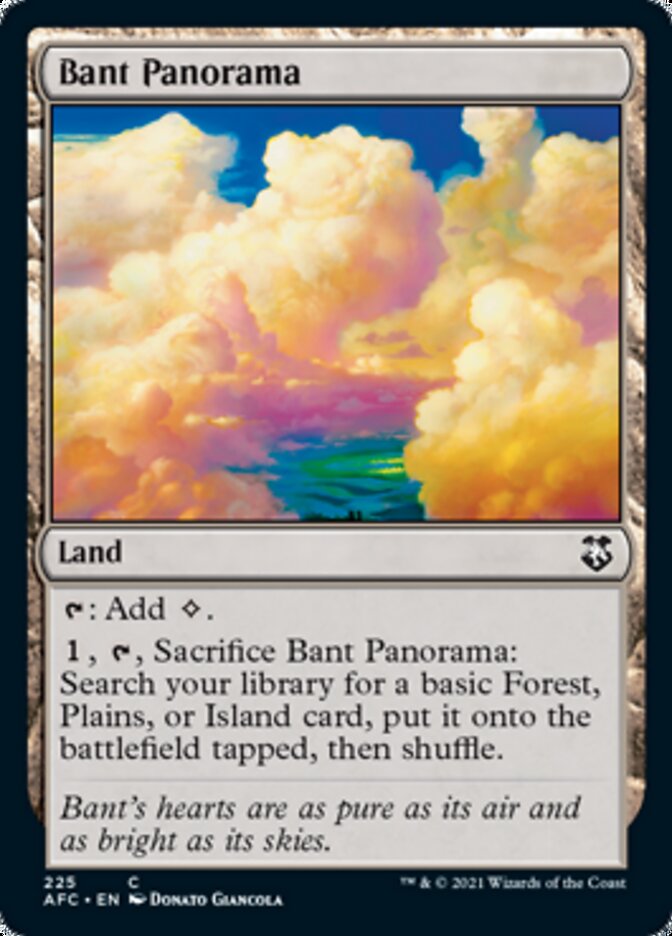 Bant Panorama [Dungeons & Dragons: Adventures in the Forgotten Realms Commander] | Kessel Run Games Inc. 