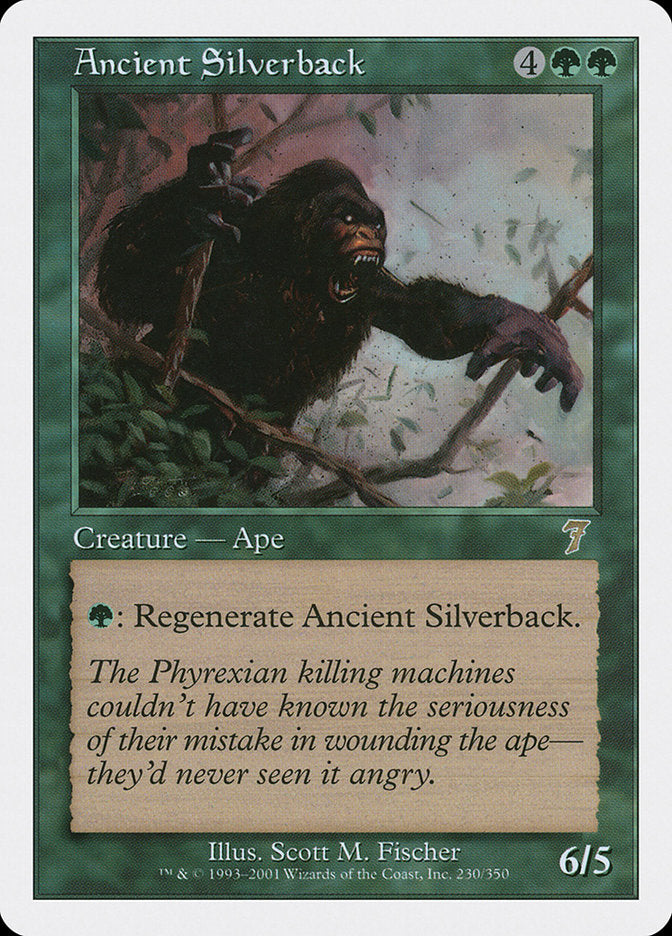 Ancient Silverback [Seventh Edition] | Kessel Run Games Inc. 