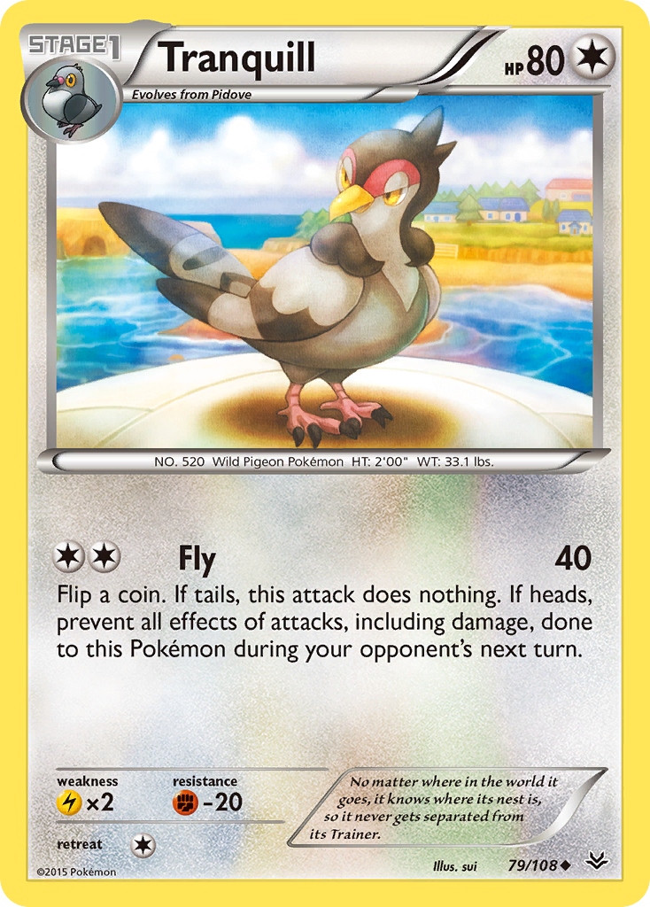 Tranquill (79/108) [XY: Roaring Skies] | Kessel Run Games Inc. 