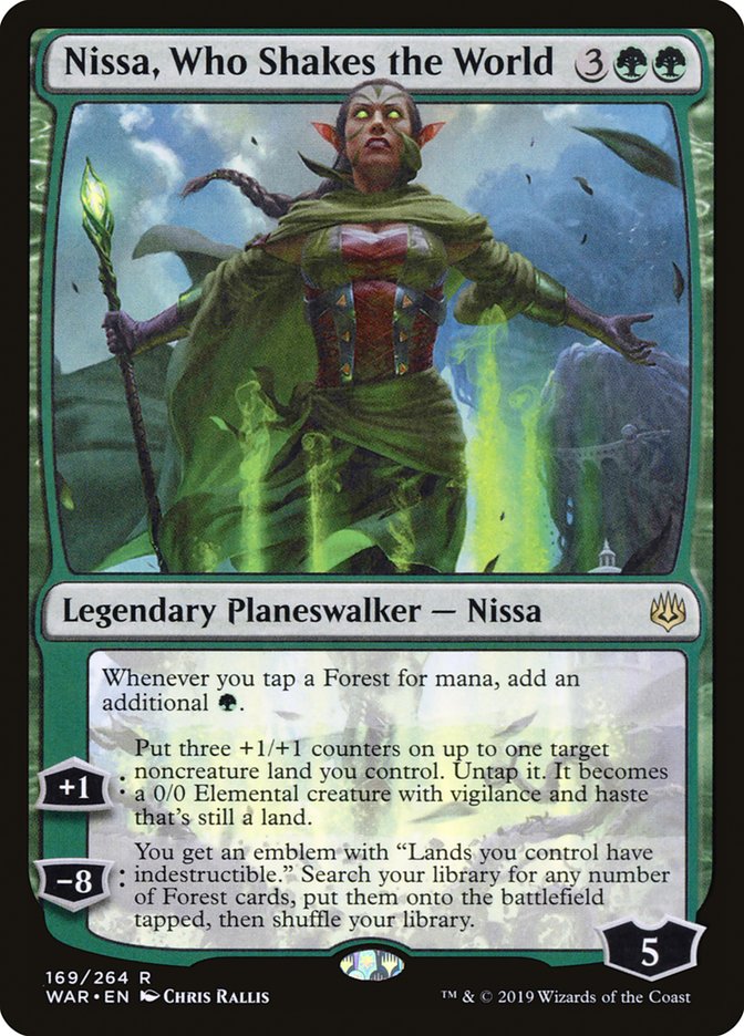 Nissa, Who Shakes the World [War of the Spark] | Kessel Run Games Inc. 