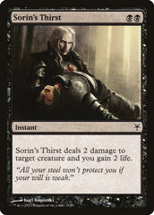 Sorin's Thirst [Duel Decks: Sorin vs. Tibalt] | Kessel Run Games Inc. 