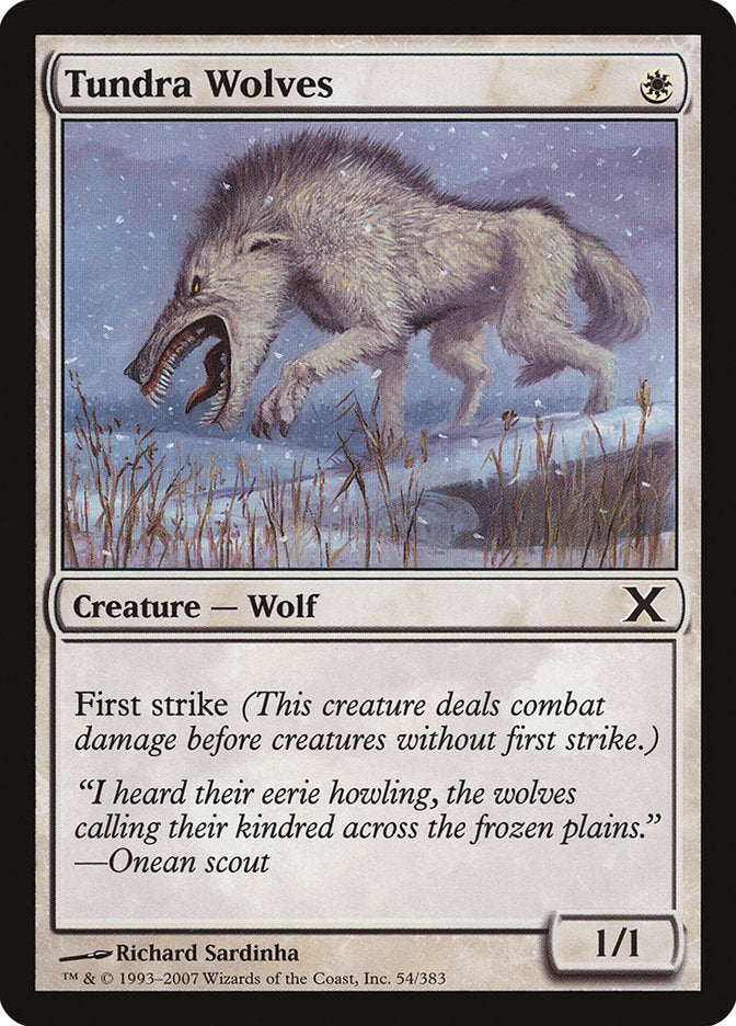Tundra Wolves [Tenth Edition] | Kessel Run Games Inc. 