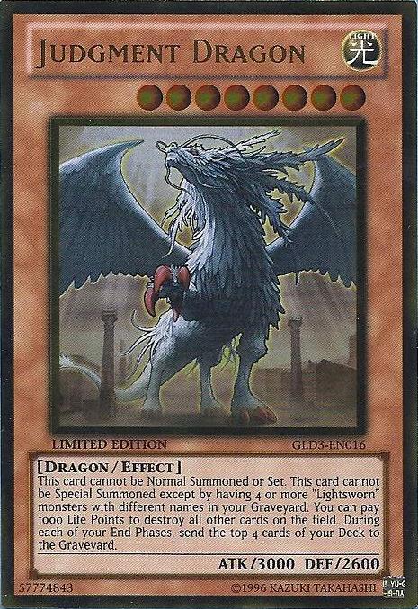 Judgment Dragon [GLD3-EN016] Gold Rare | Kessel Run Games Inc. 