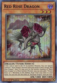 Red Rose Dragon (Green) [LDS2-EN108] Ultra Rare | Kessel Run Games Inc. 