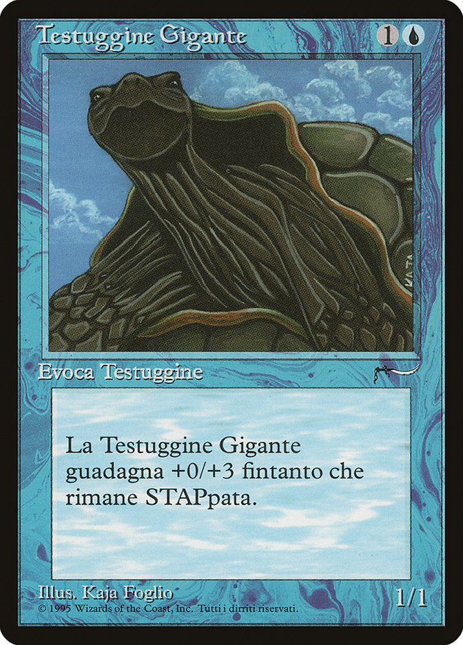 Giant Tortoise (Italian) - "Testuggine Gigante" [Rinascimento] | Kessel Run Games Inc. 