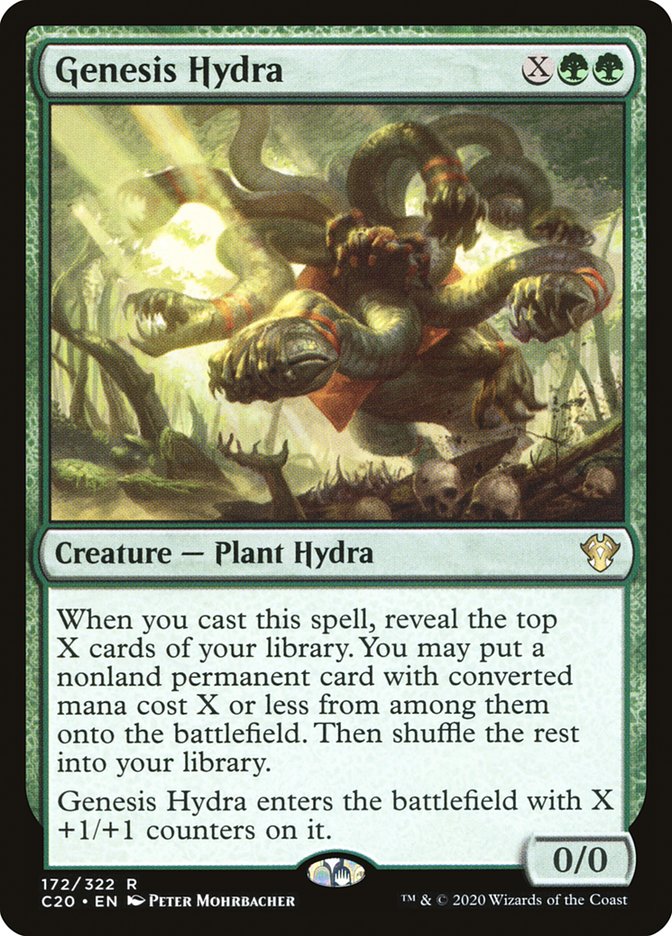 Genesis Hydra [Commander 2020] | Kessel Run Games Inc. 