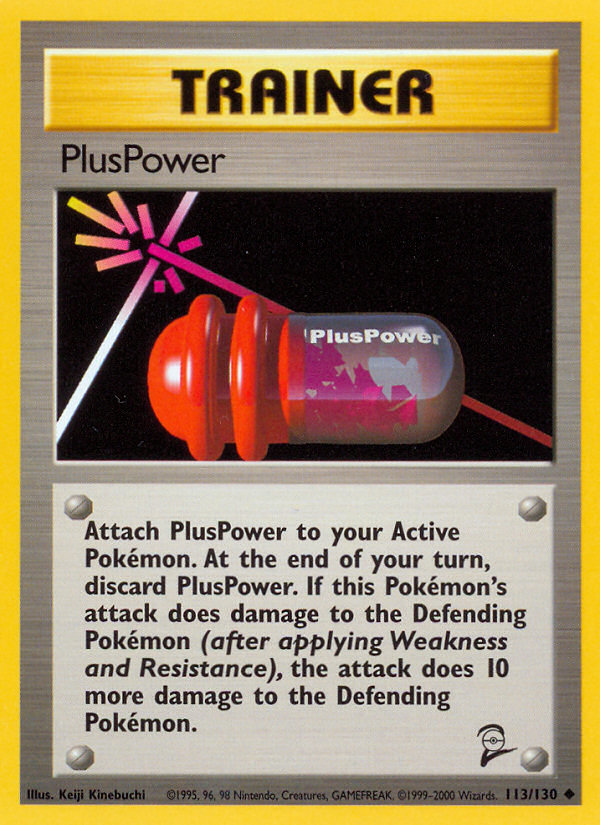 PlusPower (113/130) [Base Set 2] | Kessel Run Games Inc. 