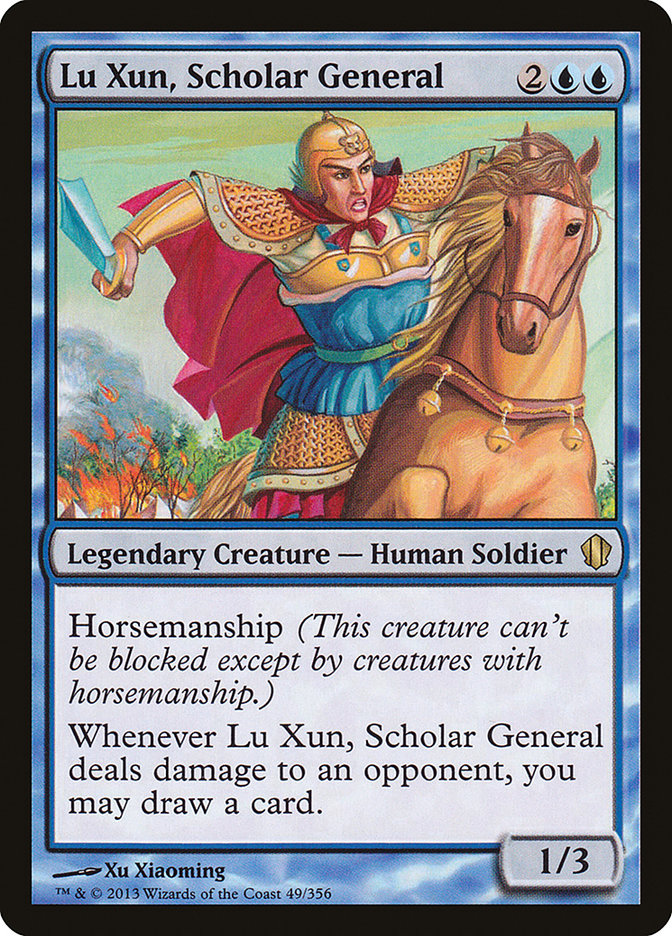 Lu Xun, Scholar General [Commander 2013] | Kessel Run Games Inc. 