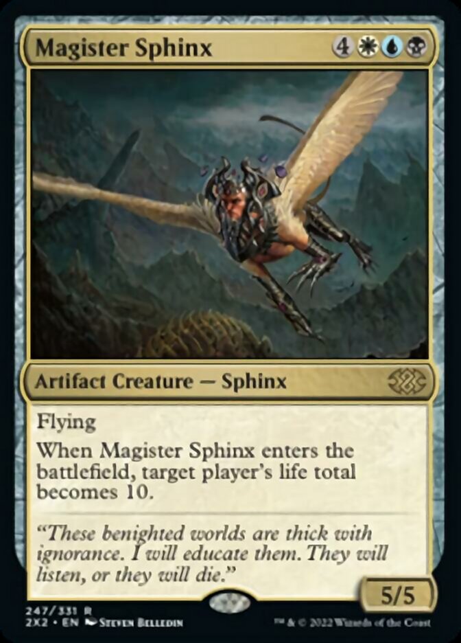 Magister Sphinx [Double Masters 2022] | Kessel Run Games Inc. 