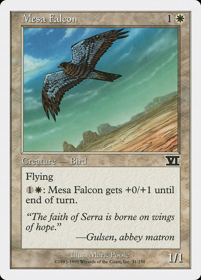 Mesa Falcon [Classic Sixth Edition] | Kessel Run Games Inc. 