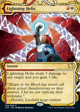 Lightning Helix (Foil Etched) [Strixhaven: School of Mages Mystical Archive] | Kessel Run Games Inc. 