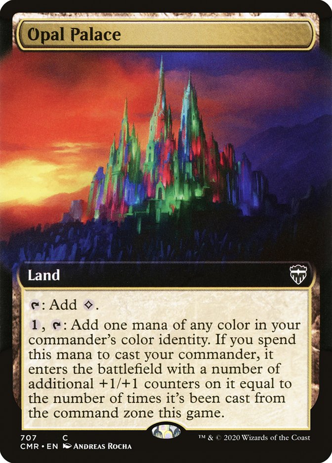 Opal Palace (Extended Art) [Commander Legends] | Kessel Run Games Inc. 