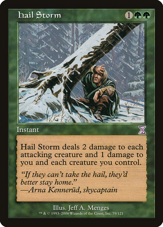 Hail Storm [Time Spiral Timeshifted] | Kessel Run Games Inc. 