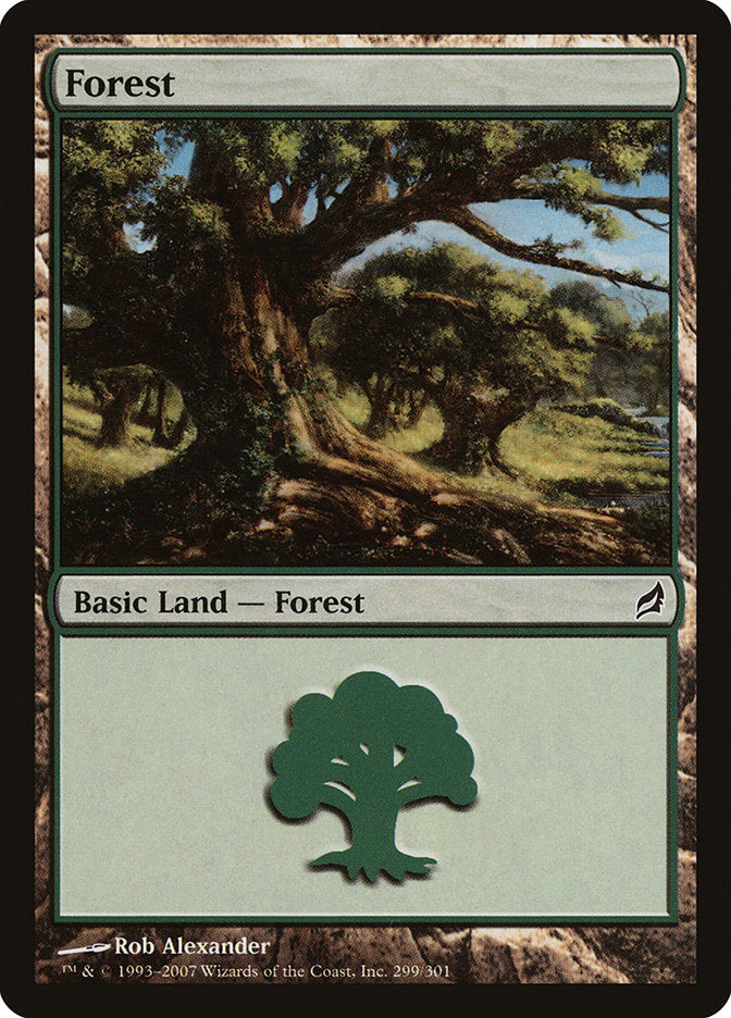 Forest (299) [Lorwyn] | Kessel Run Games Inc. 
