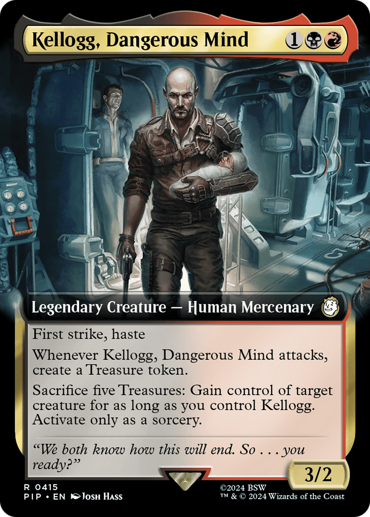 Kellogg, Dangerous Mind (Extended Art) [Fallout] | Kessel Run Games Inc. 