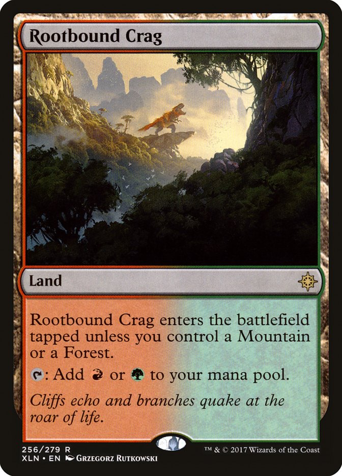 Rootbound Crag [Ixalan] | Kessel Run Games Inc. 