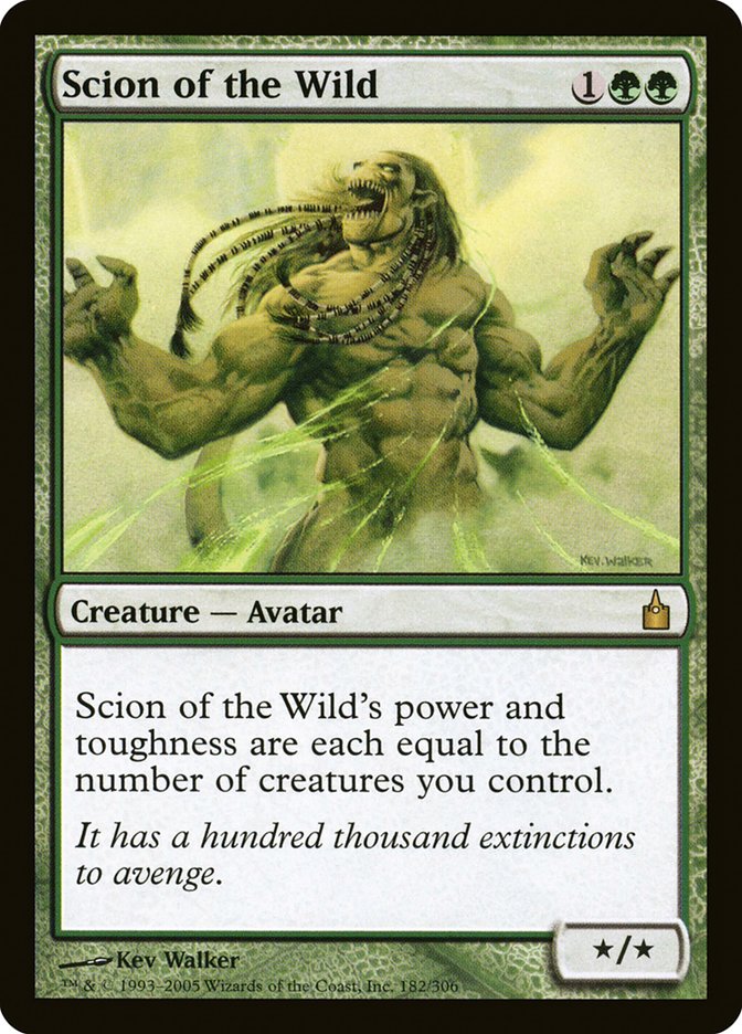 Scion of the Wild [Ravnica: City of Guilds] | Kessel Run Games Inc. 