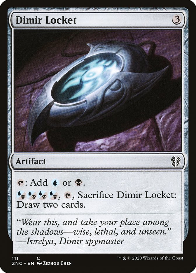 Dimir Locket [Zendikar Rising Commander] | Kessel Run Games Inc. 