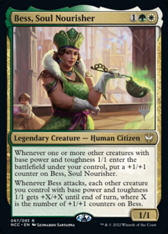Bess, Soul Nourisher (Promo Pack) [Streets of New Capenna Commander Promos] | Kessel Run Games Inc. 