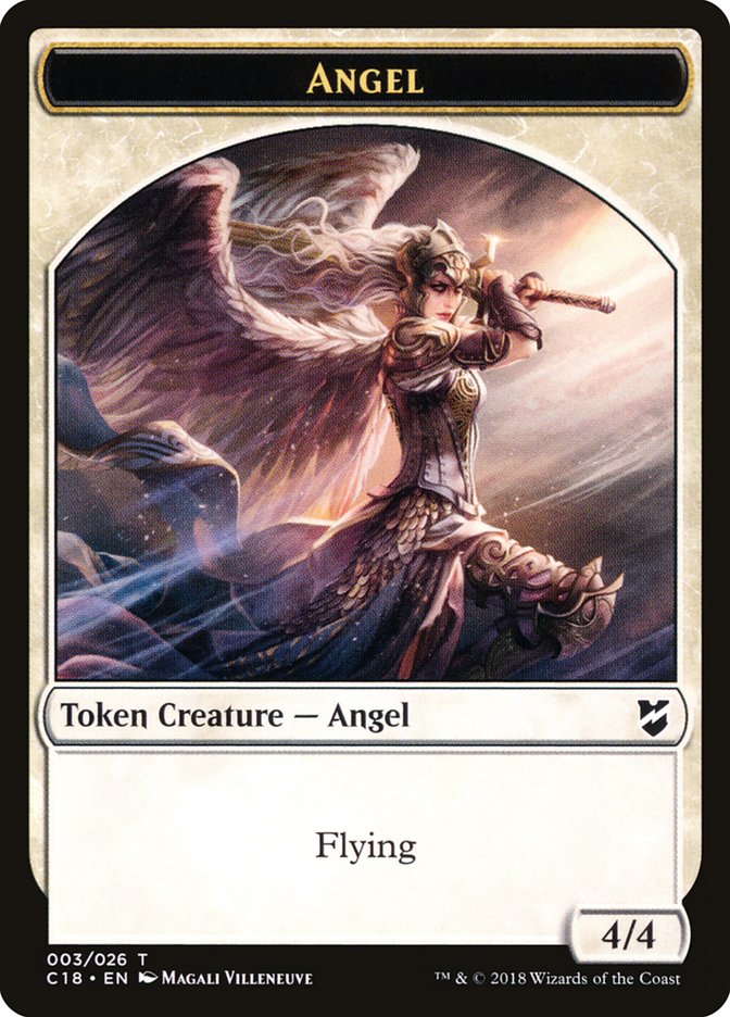 Angel Token [Commander 2018 Tokens] | Kessel Run Games Inc. 