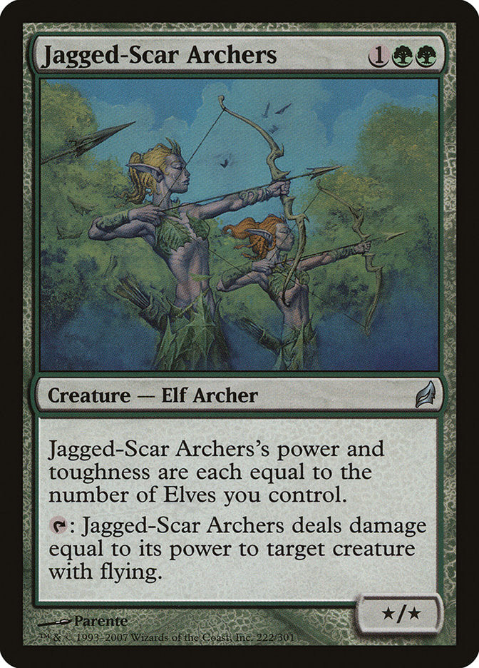 Jagged-Scar Archers [Lorwyn] | Kessel Run Games Inc. 