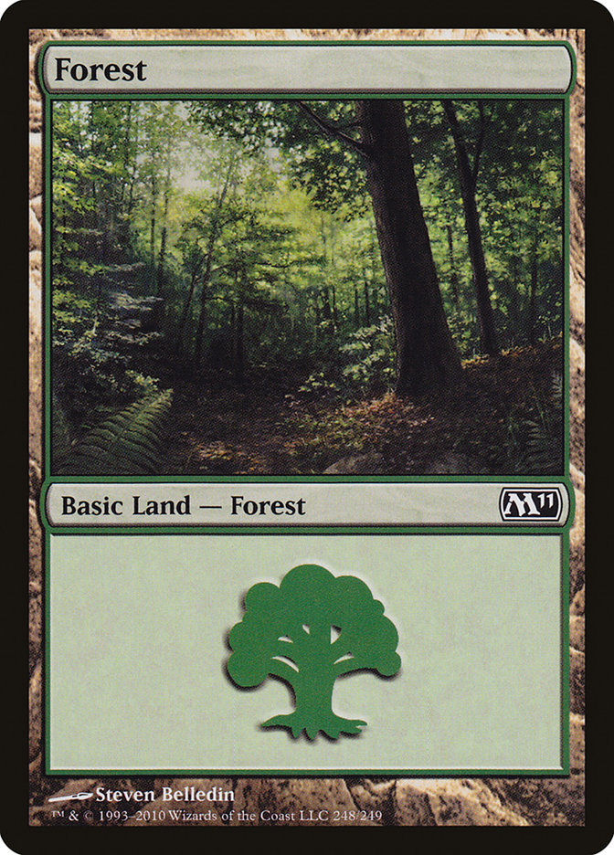 Forest (248) [Magic 2011] | Kessel Run Games Inc. 