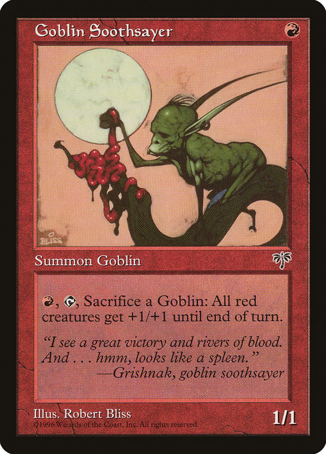 Goblin Soothsayer [Mirage] | Kessel Run Games Inc. 