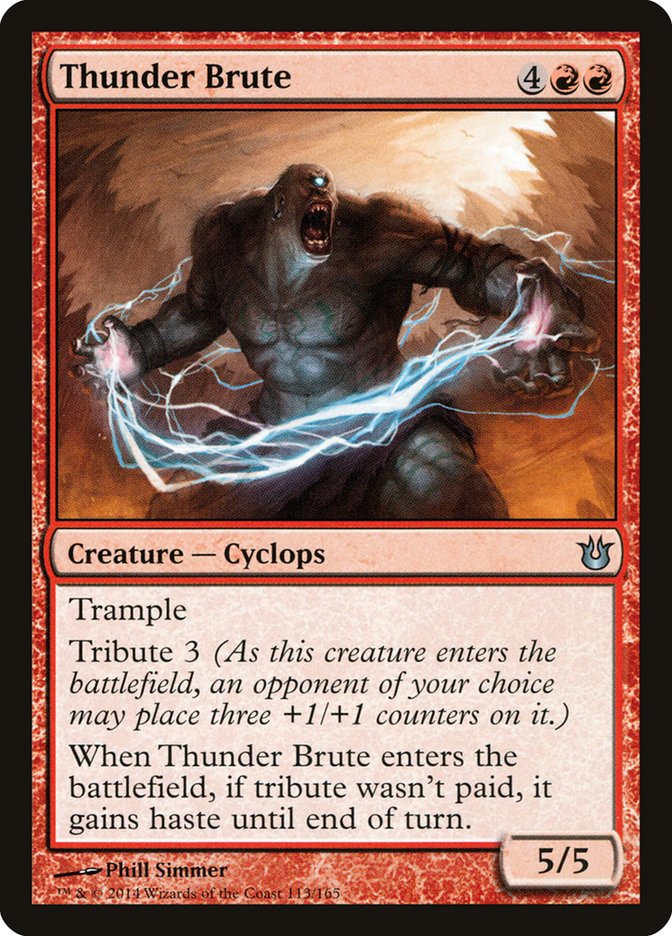 Thunder Brute [Born of the Gods] | Kessel Run Games Inc. 