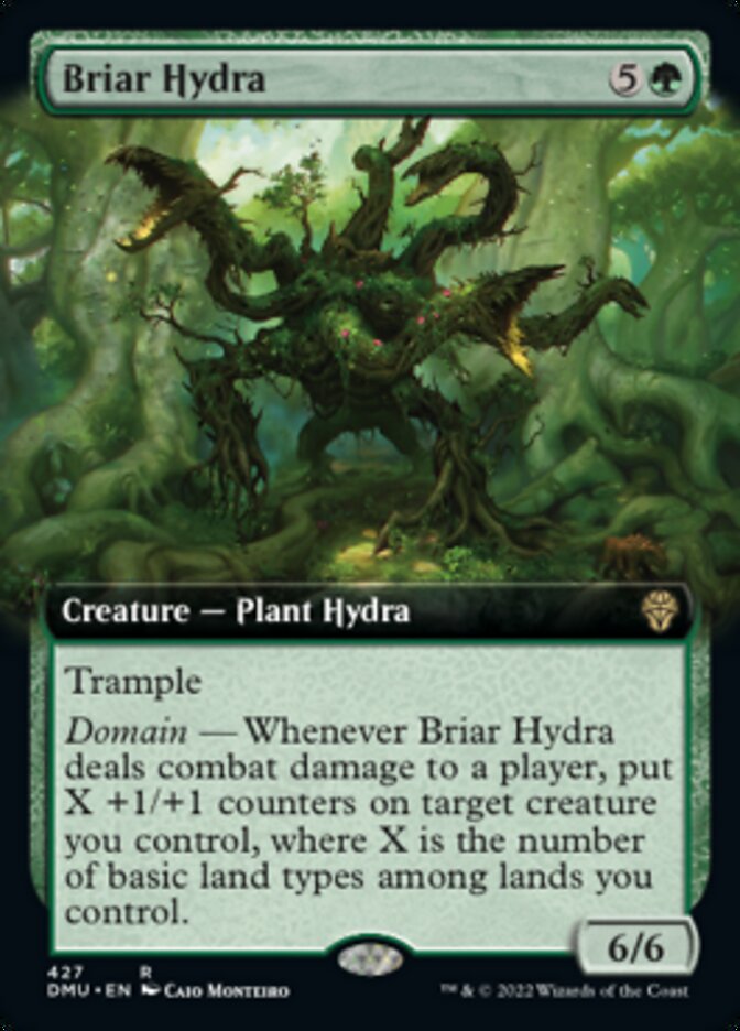 Briar Hydra (Extended Art) [Dominaria United] | Kessel Run Games Inc. 