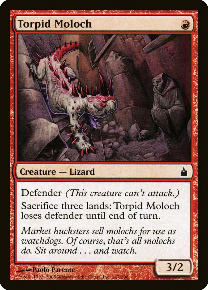 Torpid Moloch [Ravnica: City of Guilds] | Kessel Run Games Inc. 