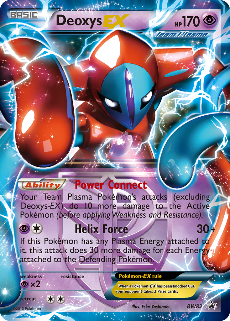 Deoxys EX (BW82) [Black & White: Black Star Promos] | Kessel Run Games Inc. 