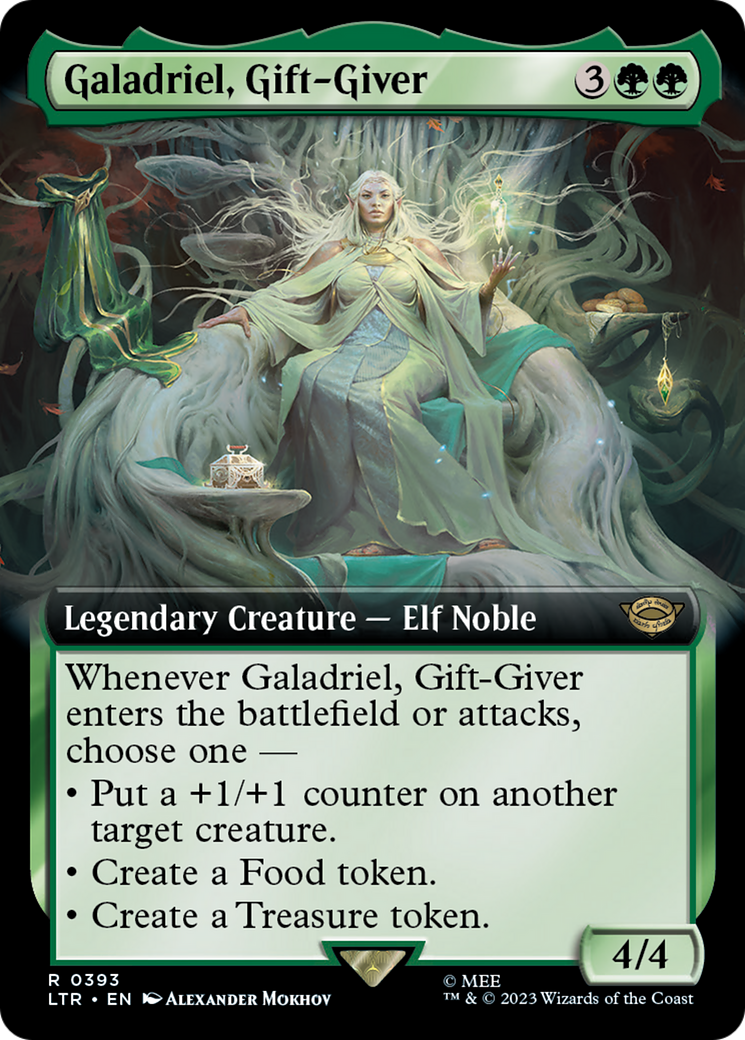 Galadriel, Gift-Giver (Extended Art) [The Lord of the Rings: Tales of Middle-Earth] | Kessel Run Games Inc. 