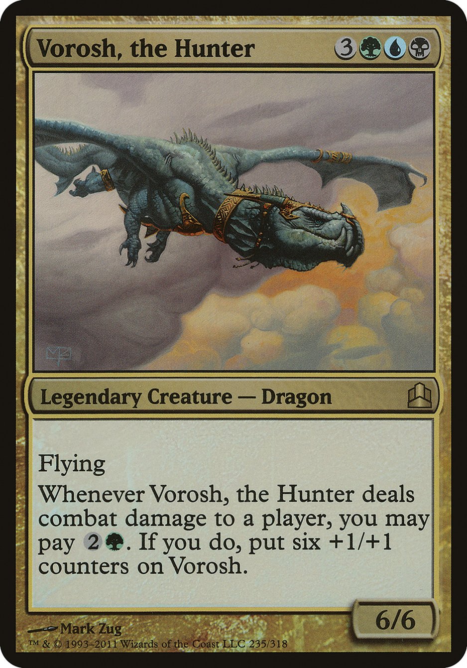 Vorosh, the Hunter (Oversized) [Commander 2011 Oversized] | Kessel Run Games Inc. 