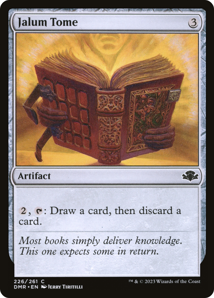 Jalum Tome [Dominaria Remastered] | Kessel Run Games Inc. 