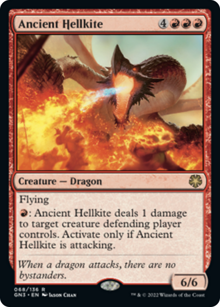 Ancient Hellkite [Game Night: Free-for-All] | Kessel Run Games Inc. 