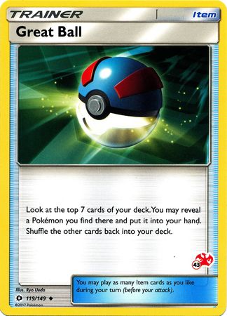 Great Ball (119/149) (Charizard Stamp #43) [Battle Academy 2020] | Kessel Run Games Inc. 