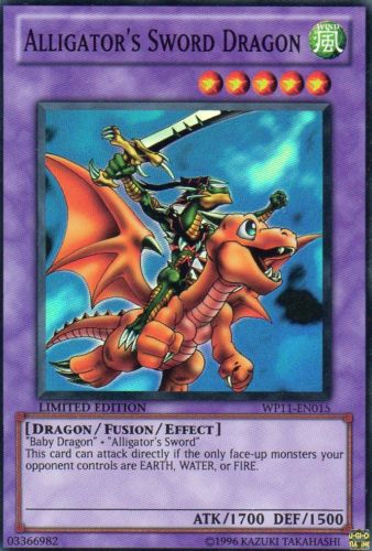 Alligator's Sword Dragon [WP11-EN015] Super Rare | Kessel Run Games Inc. 