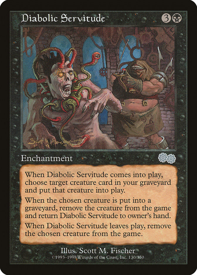 Diabolic Servitude [Urza's Saga] | Kessel Run Games Inc. 
