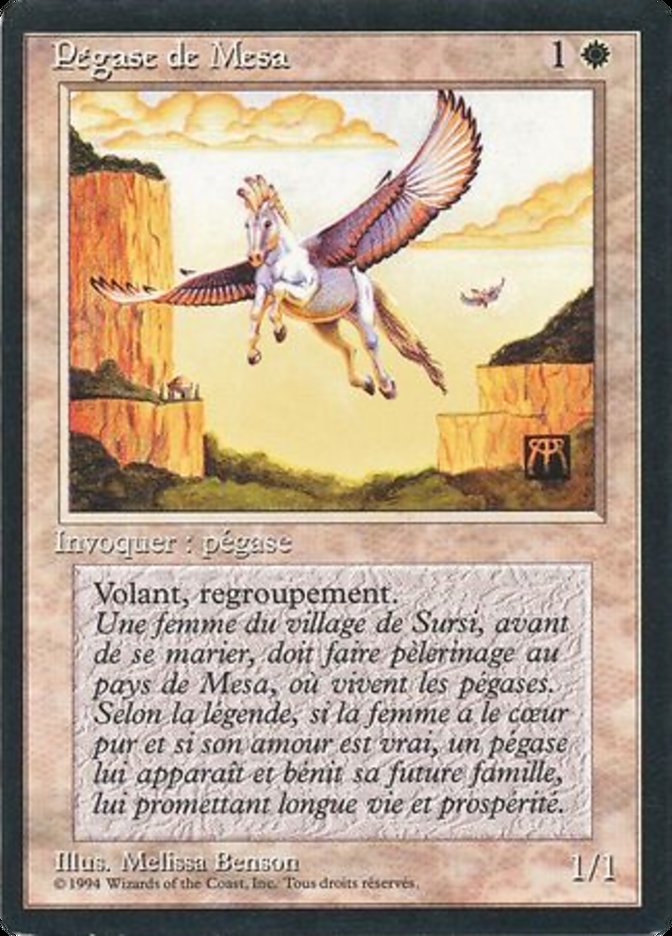 Mesa Pegasus [Foreign Black Border] | Kessel Run Games Inc. 