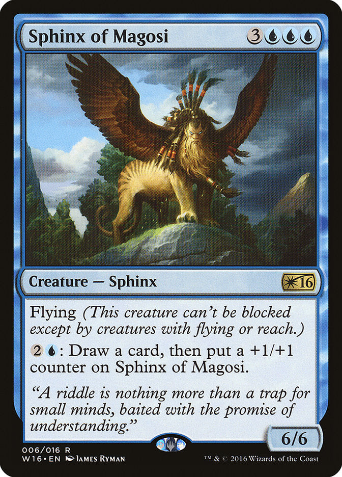 Sphinx of Magosi [Welcome Deck 2016] | Kessel Run Games Inc. 