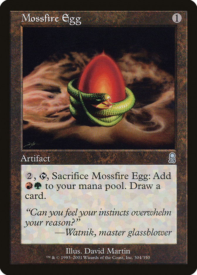 Mossfire Egg [Odyssey] | Kessel Run Games Inc. 