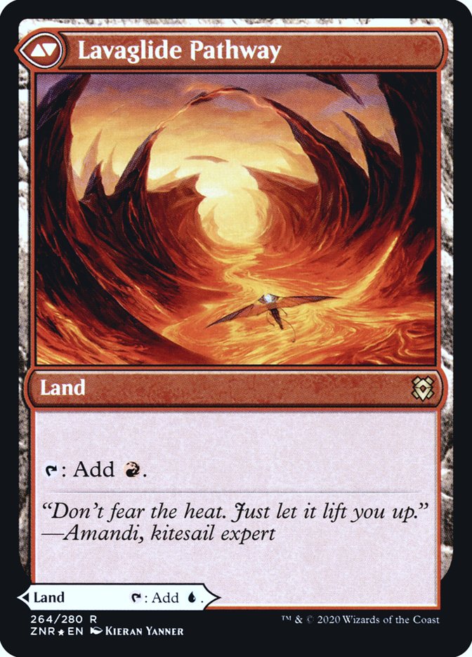 Riverglide Pathway // Lavaglide Pathway [Zendikar Rising Prerelease Promos] | Kessel Run Games Inc. 