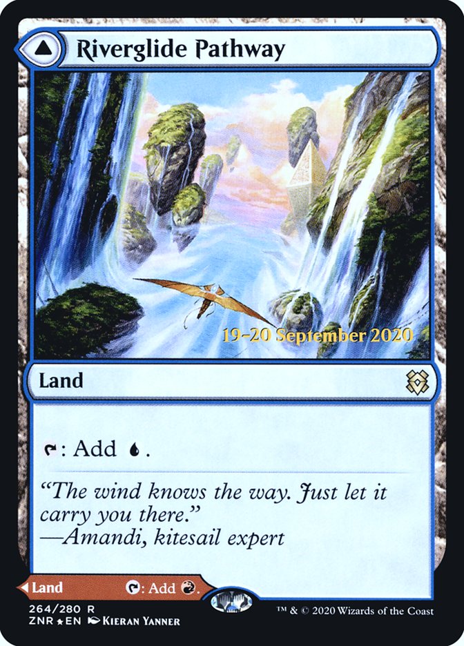 Riverglide Pathway // Lavaglide Pathway [Zendikar Rising Prerelease Promos] | Kessel Run Games Inc. 