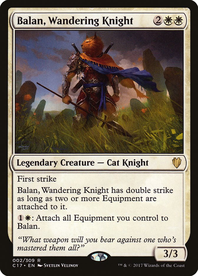 Balan, Wandering Knight [Commander 2017] | Kessel Run Games Inc. 