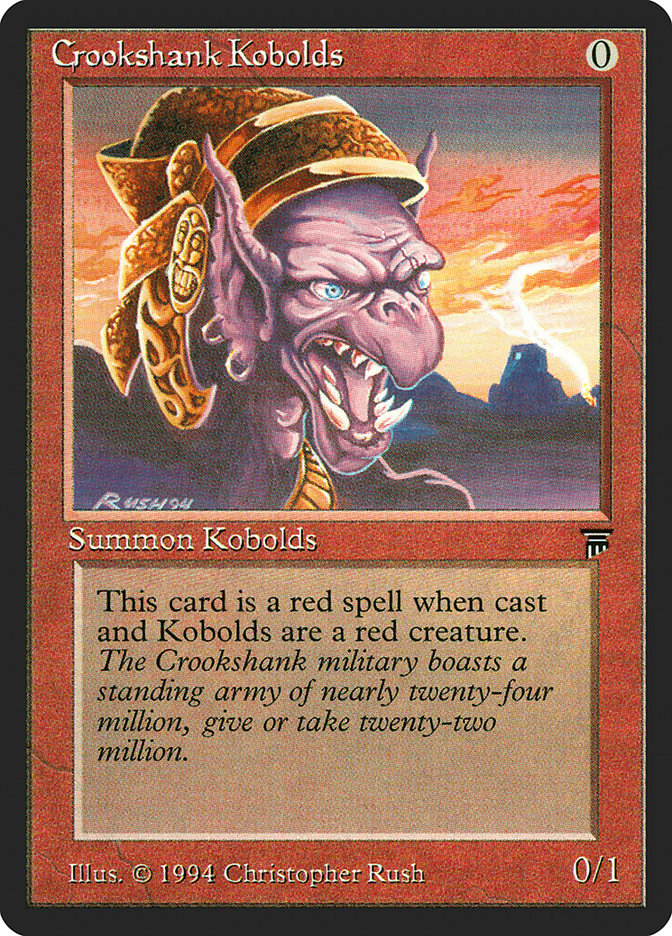 Crookshank Kobolds [Legends] | Kessel Run Games Inc. 