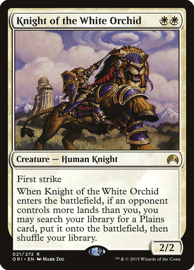 Knight of the White Orchid [Magic Origins] | Kessel Run Games Inc. 