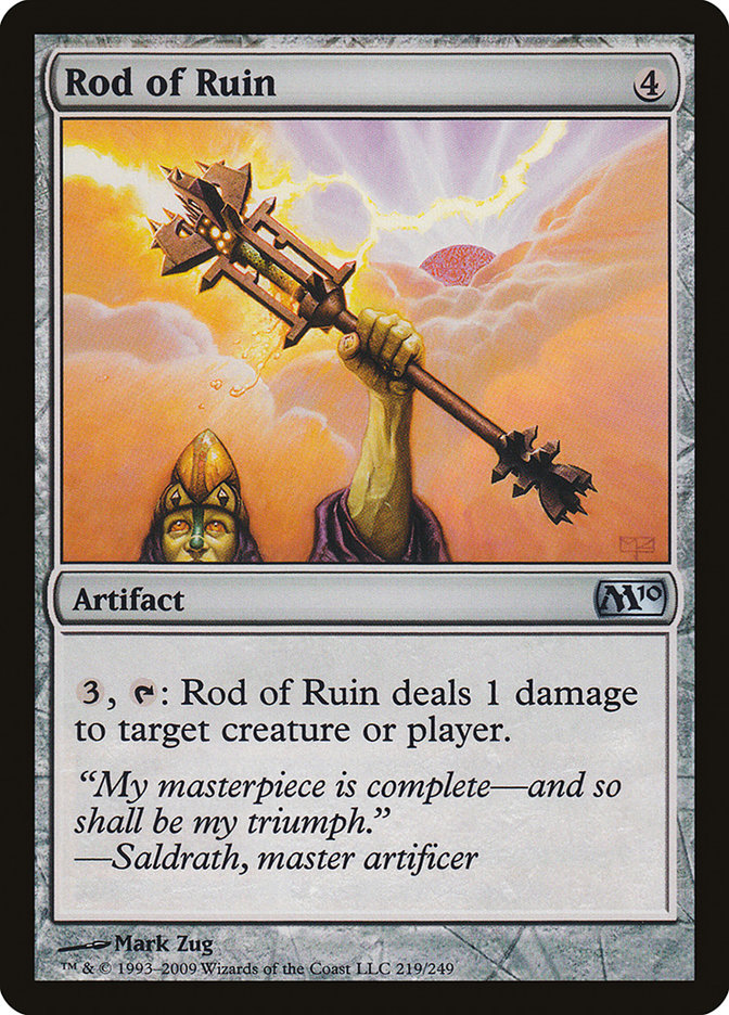 Rod of Ruin [Magic 2010] | Kessel Run Games Inc. 