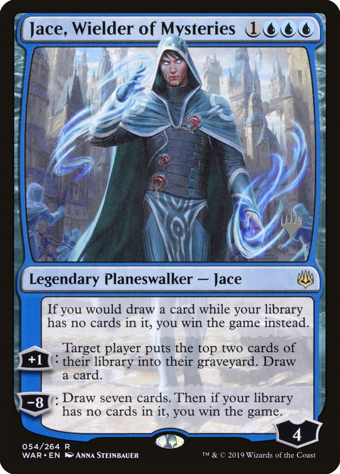 Jace, Wielder of Mysteries (Promo Pack) [War of the Spark Promos] | Kessel Run Games Inc. 