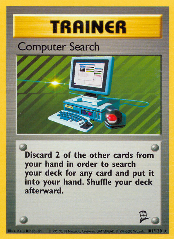 Computer Search (101/130) [Base Set 2] | Kessel Run Games Inc. 