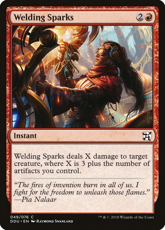 Welding Sparks [Duel Decks: Elves vs. Inventors] | Kessel Run Games Inc. 